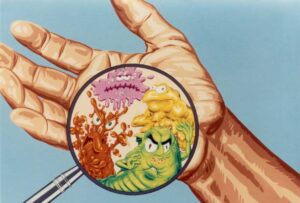 germs-on-hands poor hygiene