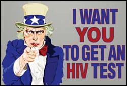 HIV test diagnosis