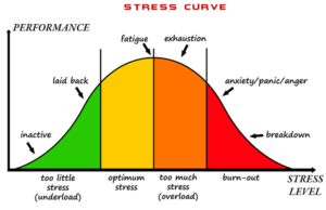 stress-performance curve for your stress management plan